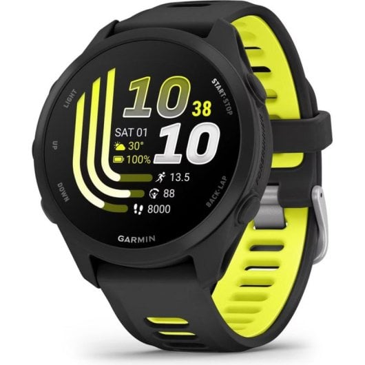 Garmin Forerunner 170 Music Bluetooth GPS 42mm Schwarz Einheitsgröße Wasserdicht 5ATM SpO2