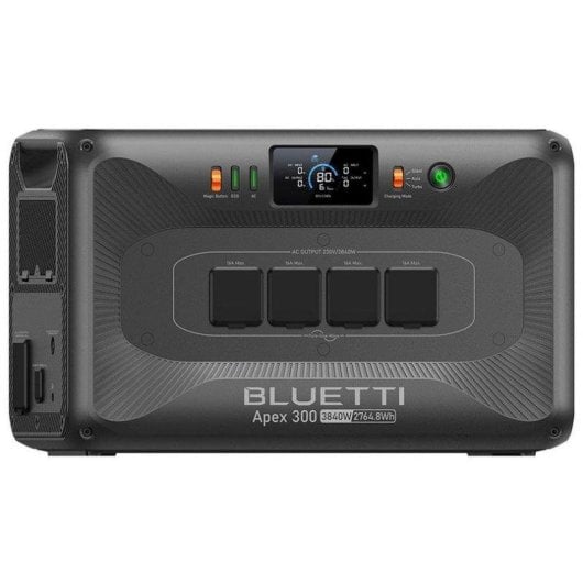 Estação de energia BLUETTI Apex 300 2764Wh 4 portas AC Bateria LiFePO4 Carregamento rápido