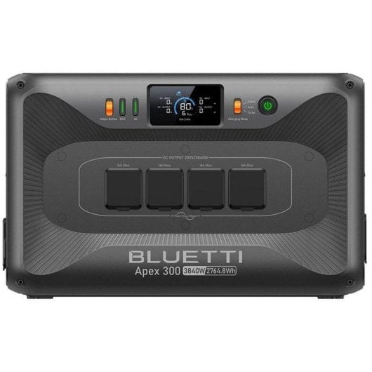 Estação de energia BLUETTI Apex 300 2764Wh 4 portas AC Bateria LiFePO4 Carregamento rápido
