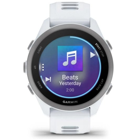 Garmin Forerunner 170 Music Bluetooth GPS 42mm Weiß Einheitsgröße 5 ATM SpO2