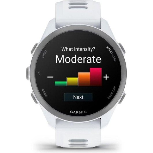 Garmin Forerunner 170 Music Bluetooth GPS 42mm Weiß Einheitsgröße 5 ATM SpO2