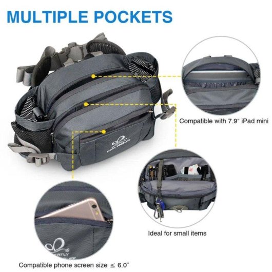 Mochila 3 en 1 Waterfly Utility Max 2.0 Resistente al Agua 5 L Unisex