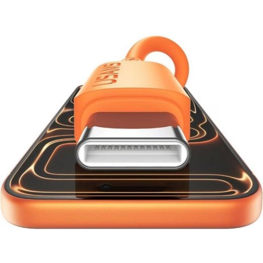 Cavo Usams U98 USB-C a USB-C 3A 18W 1m arancione