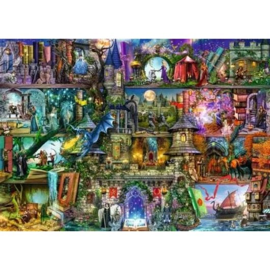 Puzzle Ravensburger 12000089 1000 pezzi Fantasia