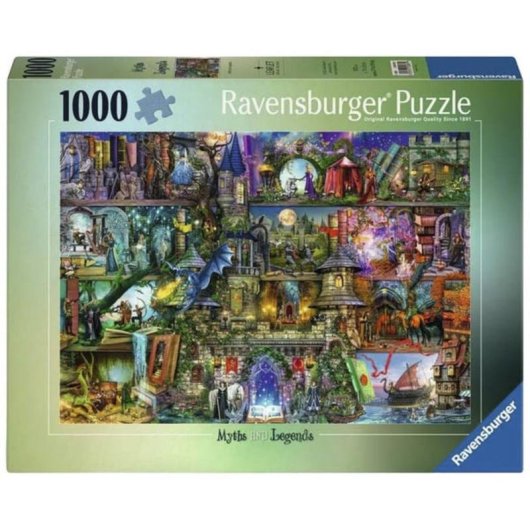 Puzzle Ravensburger 12000089 1000 pezzi Fantasia