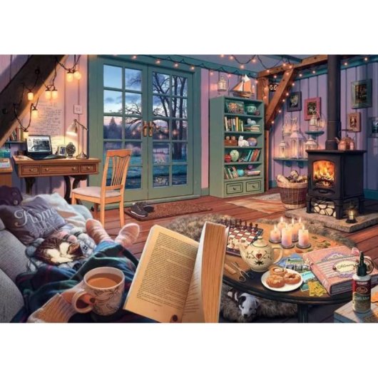 Puzzle Ravensburger My Refuge Cobertizo Acogedor 1000 Pièces
