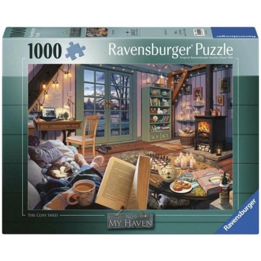 Puzzle Ravensburger My Refuge Cobertizo Acogedor 1000 Pièces