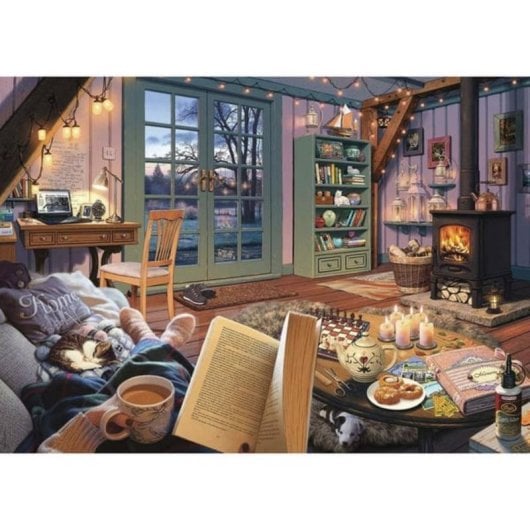 Puzzle Ravensburger My Refuge Cobertizo Acogedor 1000 Pièces