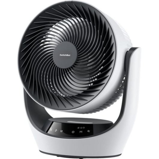 Ventilateur de Table SwitchBot W3800510 24W 4 Vitesses Silencieux Contrôle Intelligent Batterie