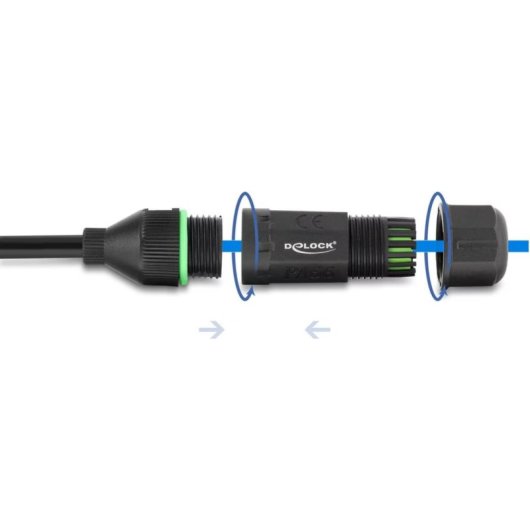 Câble Réseau Delock 87181 CAT6 IP68 50 cm Extrémités Ouvertes