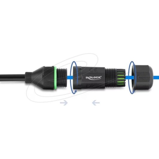 Câble Réseau Delock 87181 CAT6 IP68 50 cm Extrémités Ouvertes