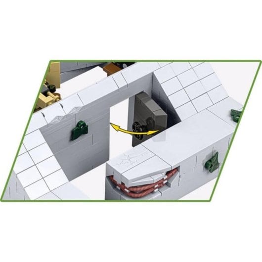 COBI Deutscher Bunker Regelbau 667 COBI-3136 642 Teile