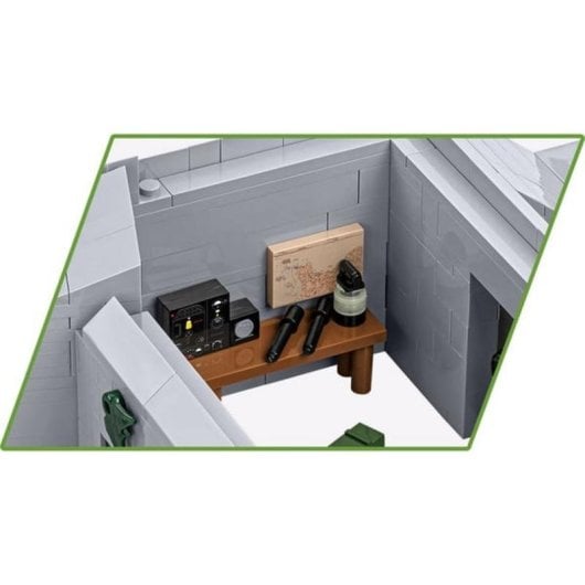 COBI Deutscher Bunker Regelbau 667 COBI-3136 642 Teile