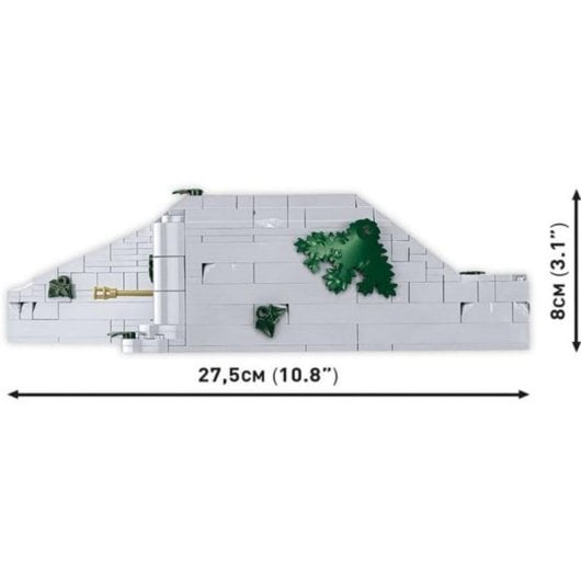 COBI Deutscher Bunker Regelbau 667 COBI-3136 642 Teile