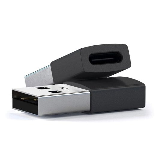Adaptateur USB 3.0 USB-A vers USB-C Satechi Noir (lot de 2)