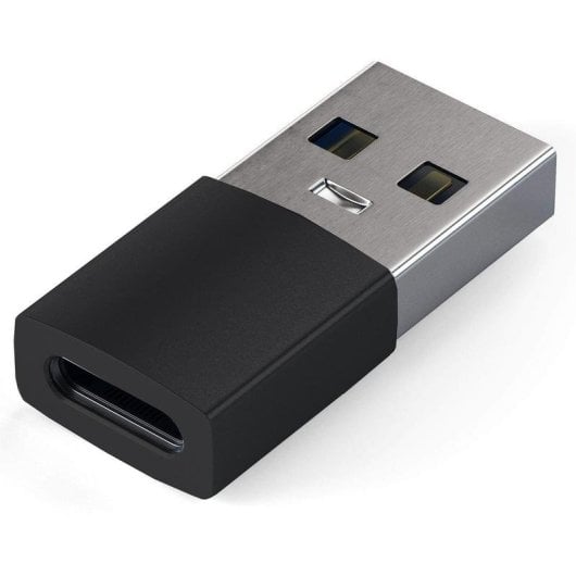Adaptateur USB 3.0 USB-A vers USB-C Satechi Noir (lot de 2)