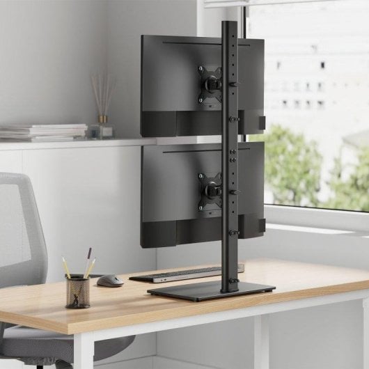 Aisens DT34TSR-459 Soporte Monitor Mesa 2 Pantallas 17 a 34" VESA 75x75 a 100x100 Max 12Kg