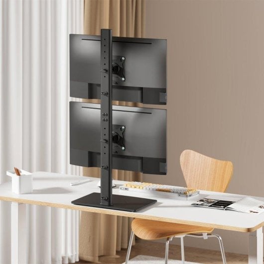 Aisens DT34TSR-459 Soporte Monitor Mesa 2 Pantallas 17 a 34" VESA 75x75 a 100x100 Max 12Kg