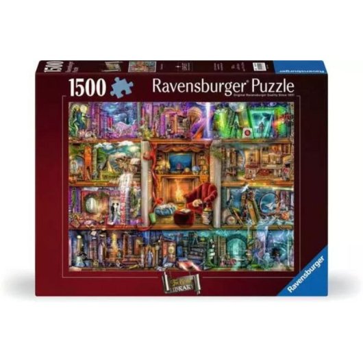 Puzzle Ravensburger 1500 pièces La Grande Bibliothèque