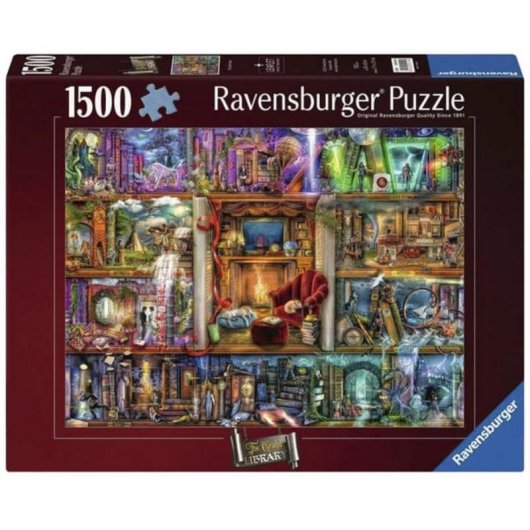 Puzzle Ravensburger 1500 pièces La Grande Bibliothèque