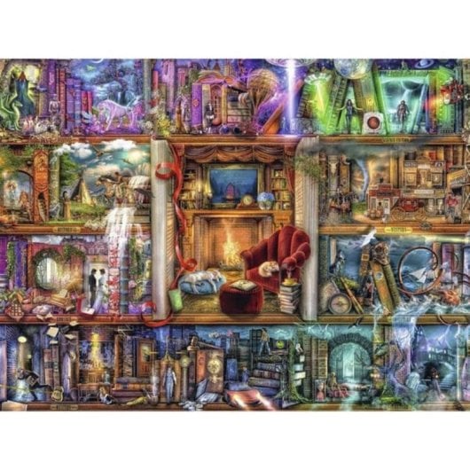 Puzzle Ravensburger 1500 pièces La Grande Bibliothèque