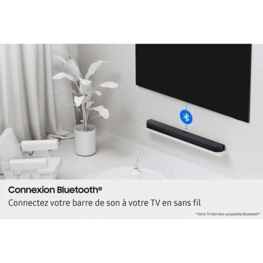Barre de Son Samsung HW-B66CF 3.1 370W Bluetooth Subwoofer Q-Symphony Dolby Digital
