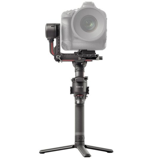 Stabilisateur Manu 3-Axes DJI RS 2 Noir Charge 4,5 kg Fibre Carbone