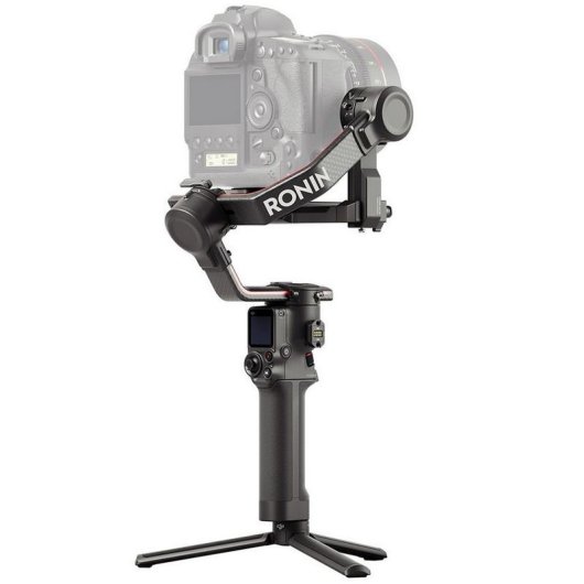 Stabilisateur Manu 3-Axes DJI RS 2 Noir Charge 4,5 kg Fibre Carbone