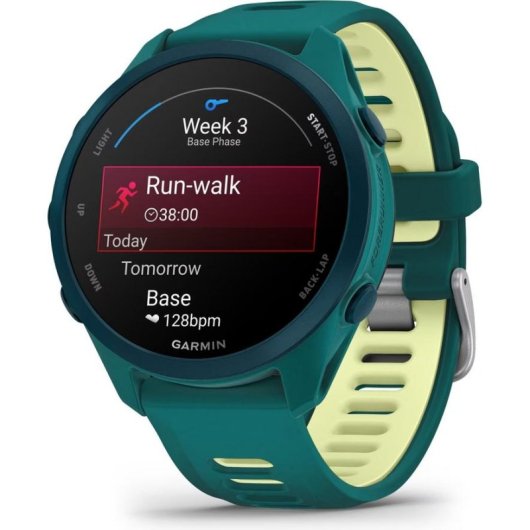 Garmin Forerunner 170 Music Bluetooth GPS 42mm Grün Einheitsgröße Wasserdicht 5 ATM SpO2