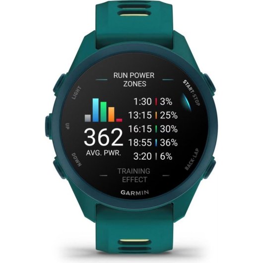 Garmin Forerunner 170 Music Bluetooth GPS 42mm Grün Einheitsgröße Wasserdicht 5 ATM SpO2