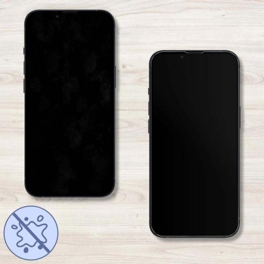 PURO iPhone 13 Mini 9H Antibakterieller Bildschirmschutz Transparent