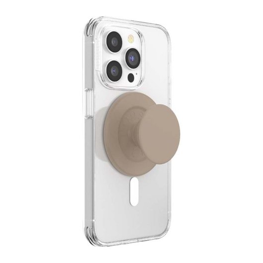 Klebehalter PopSockets PopGrip MagSafe Beige Latte iPhone 17 Pro Max