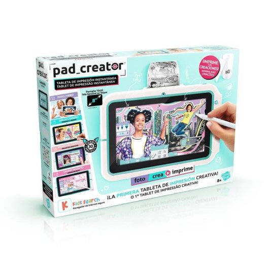 Kreatives Tablet 8" mit Sofortdruck Canal Toys Instant Print Pad
