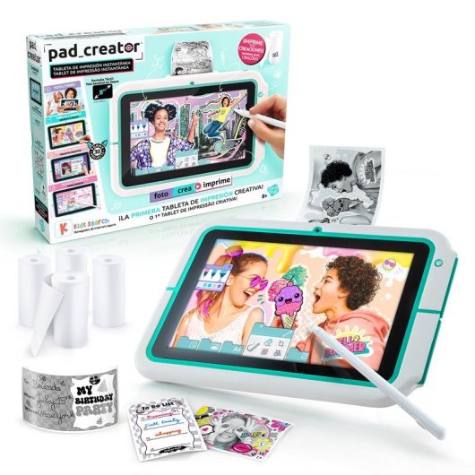 Kreatives Tablet 8" mit Sofortdruck Canal Toys Instant Print Pad