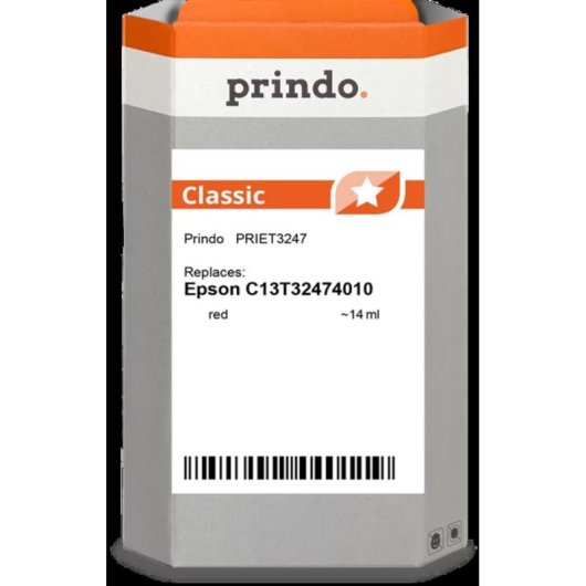 Cartucho de tinta compatible Prindo Epson SureColor SC-P400 Rojo