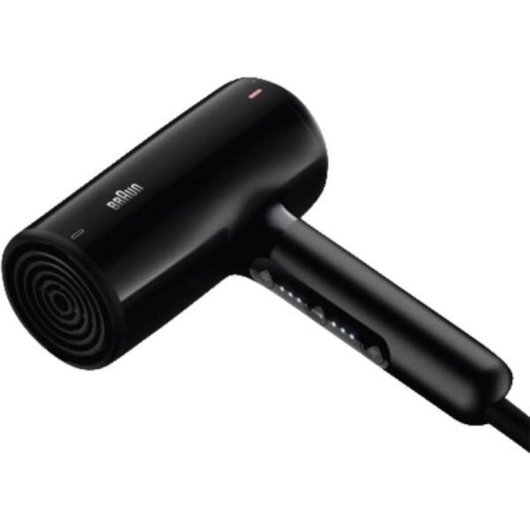 Secador de Cabelo Iónico Braun BRHD410E 2200W 3 Temperaturas 3 Velocidades Concentrador Preto