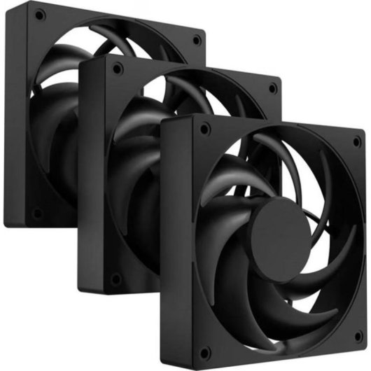 Refrigerazione Aria Fury PWM 120mm SAI S12 Set 3 unità nero