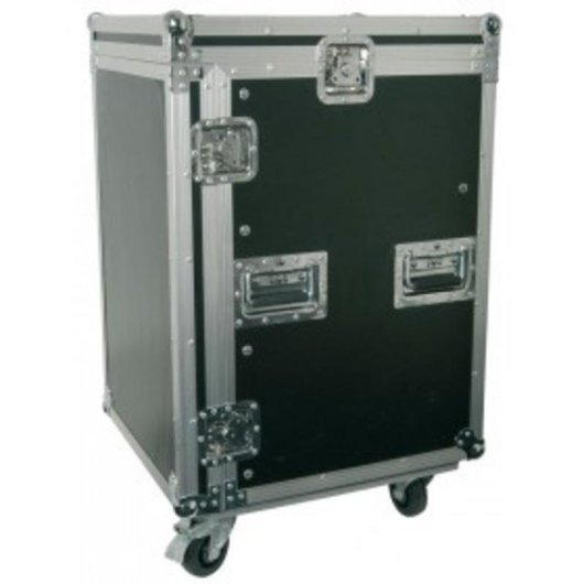 Flightcase Power Dynamics PD-F12U8 12U Aluminio Negro