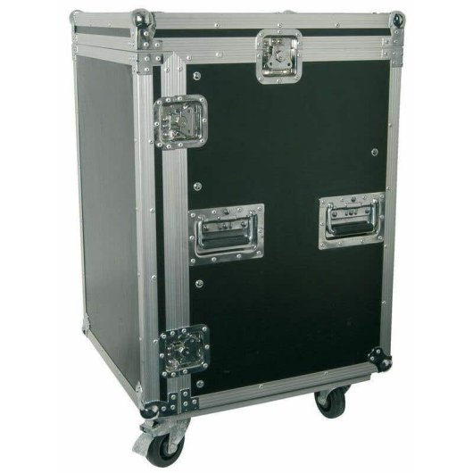 Flightcase Power Dynamics PD-F12U8 12U Aluminio Negro