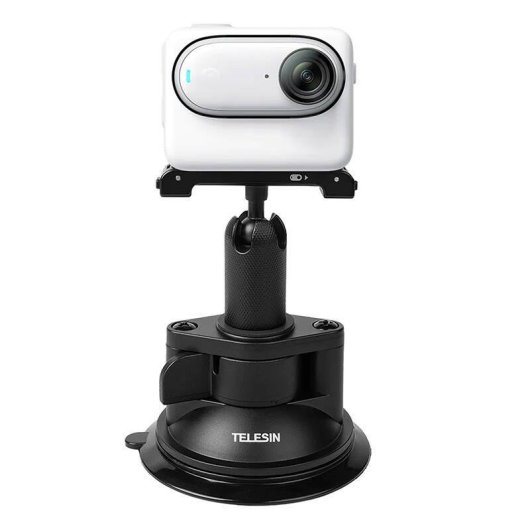 Kit di supporto Telesin MAG-003 Base magnetica e ventosa per Insta360 GO 3