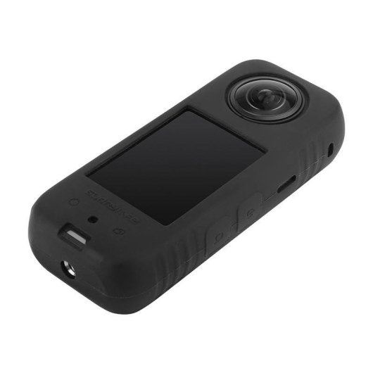 Funda de silicona Sunnylife para Insta360 X3 con correa