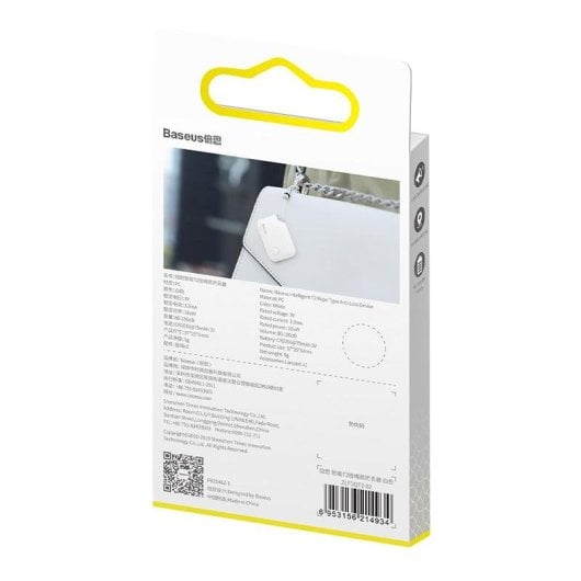 Localizador Bluetooth Baseus Intelligent T2 Blanco