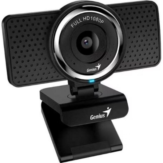 Webcam Genius ECam 8000 Full HD 1080p con micrófono y diseño giratorio