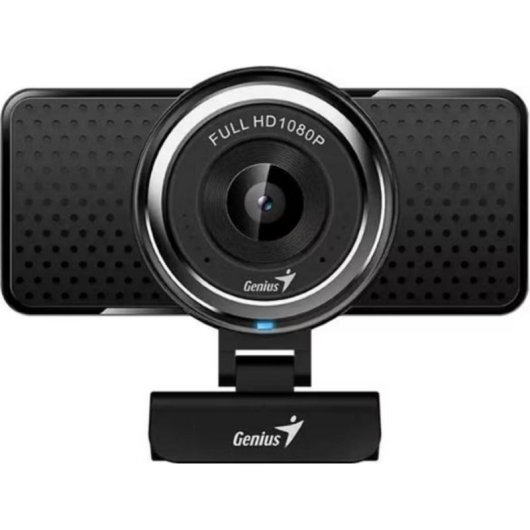Webcam Genius ECam 8000 Full HD 1080p con micrófono y diseño giratorio