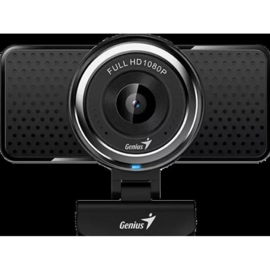 Webcam Genius ECam 8000 Full HD 1080p con micrófono y diseño giratorio
