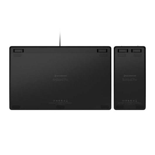 Tastiera 3Dconnexion Keyboard Pro con tastierino USB RF Bluetooth US Intl Nero