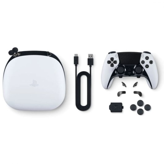 Sony DualSense Edge PS5 + Indeca Base de Carga con Reloj Despertador RGB