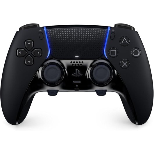 Sony DualSense Edge Mando Inalámbrico para PS5 Midnight Black + Indeca Base de Carga con Reloj Despertador RGB