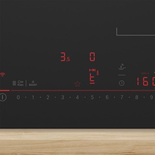 Induktionskochfeld Bosch 3 Zonen intelligente Steuerung Home Connect