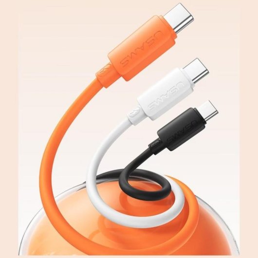 Câble USB-C Usams U98 60W 3A Silicone 1m USB Power Delivery